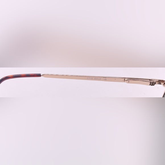 Vintage Classic Traditions CT 10 Gold Pilot Sunglasses Frames Only - Picture 8 of 8